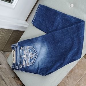 Rock Revival Raven Jean